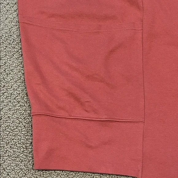 Pact Airplane Cardigan size XL/XXL Baked Clay Open Front Organic Cotton Knit - Picture 11 of 15